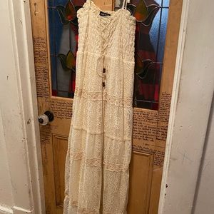 Full length boho dress